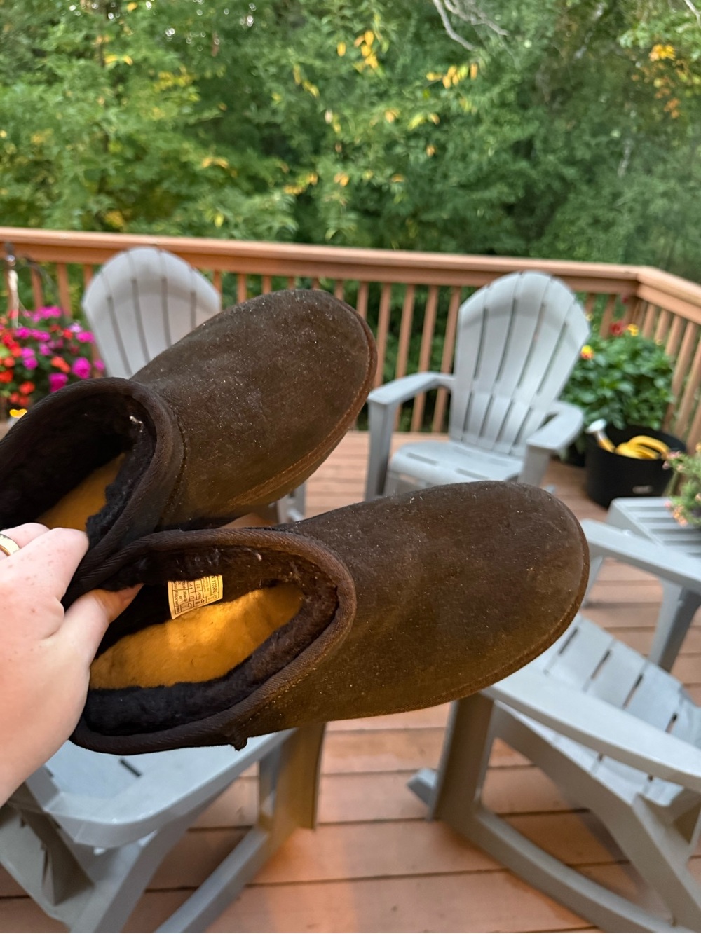 Ugg Black Platform Boots